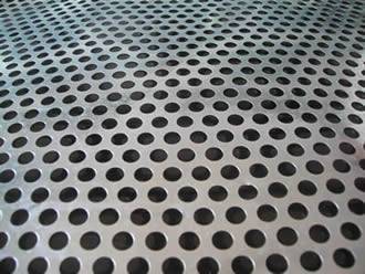 Perforated metal mesh